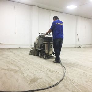地坪研磨机配套案例