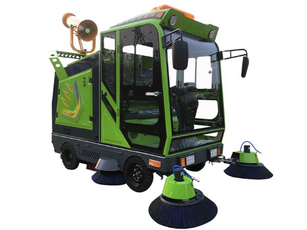 战狼4封闭式电动扫地车