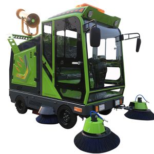 战狼4封闭式电动扫地车