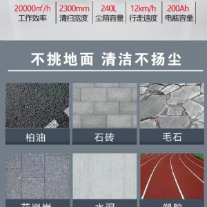 战狼3封闭式电动扫地车