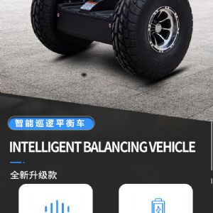 两轮平衡巡逻车