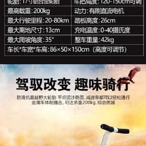 两轮平衡巡逻车