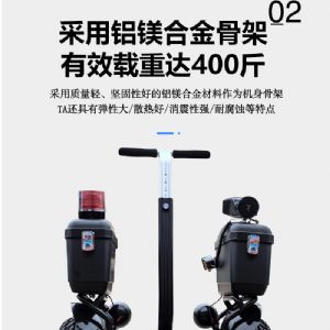 两轮平衡巡逻车