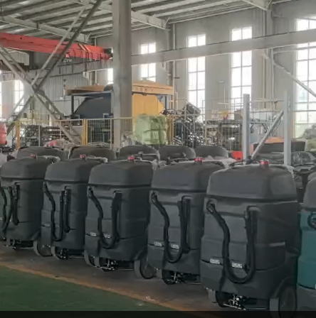 集合达洗地机源头工厂组装实景