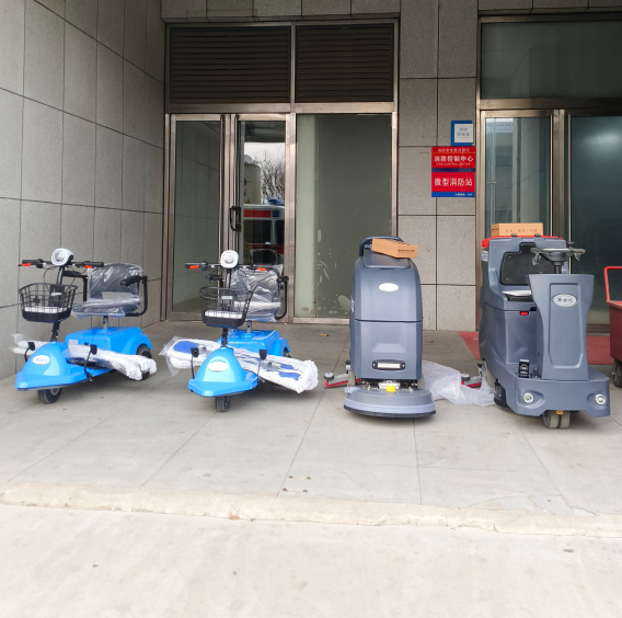 尘推车，洗地机成功交付